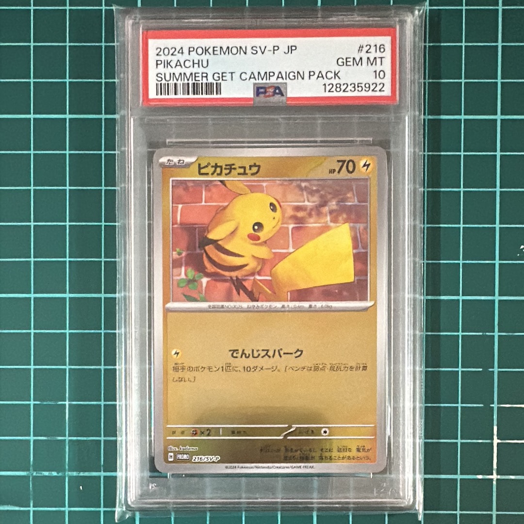ピカチュウ P [SV-P 216](プロモカードパック「ポケカの夏がキタ!プロモカードGetキャンペーン!」)