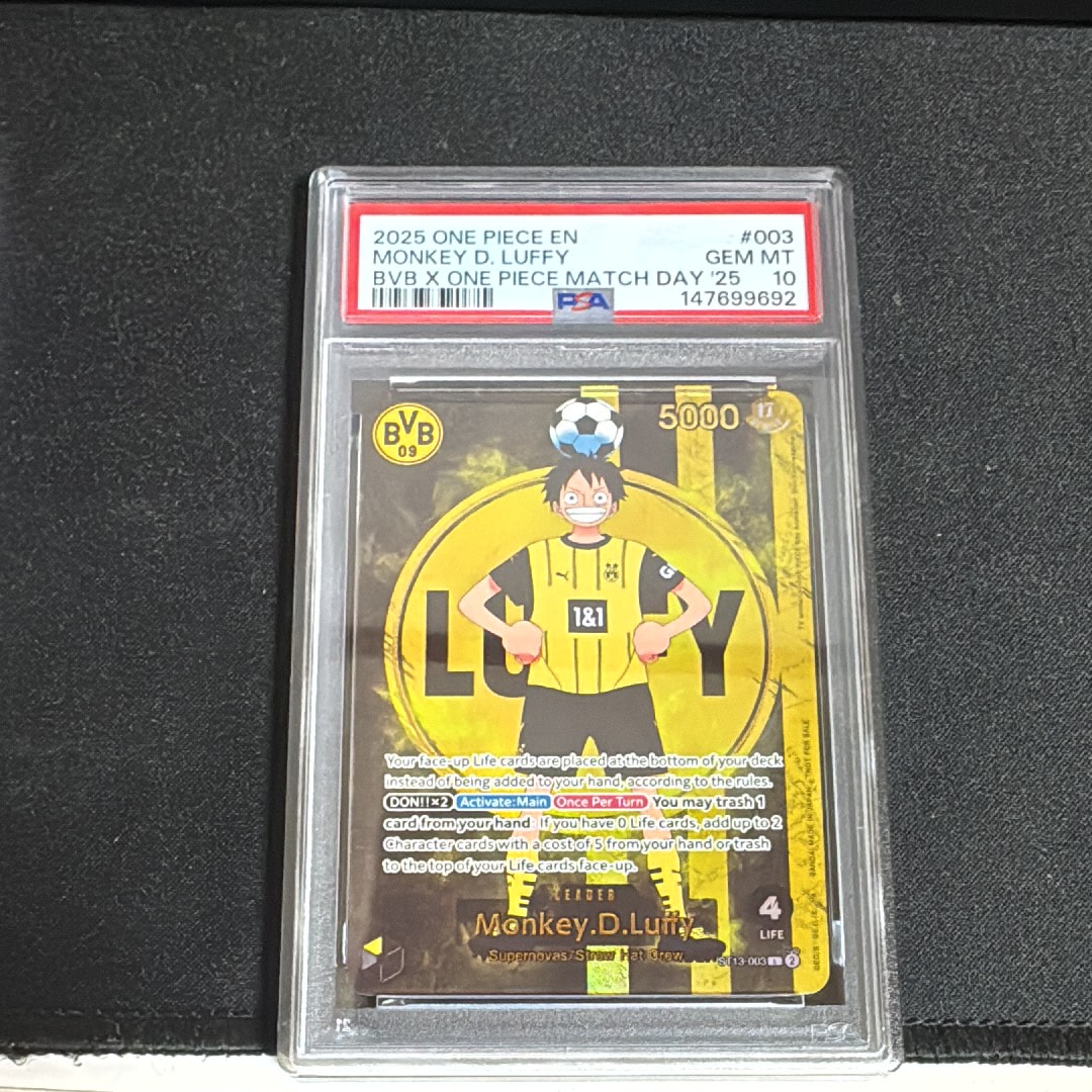 モンキー・D・ルフィ L [ST13-003]【英語版】(プロモーションカード「ボルシアドルトムント × ONE PIECE マッチデー 2025」)