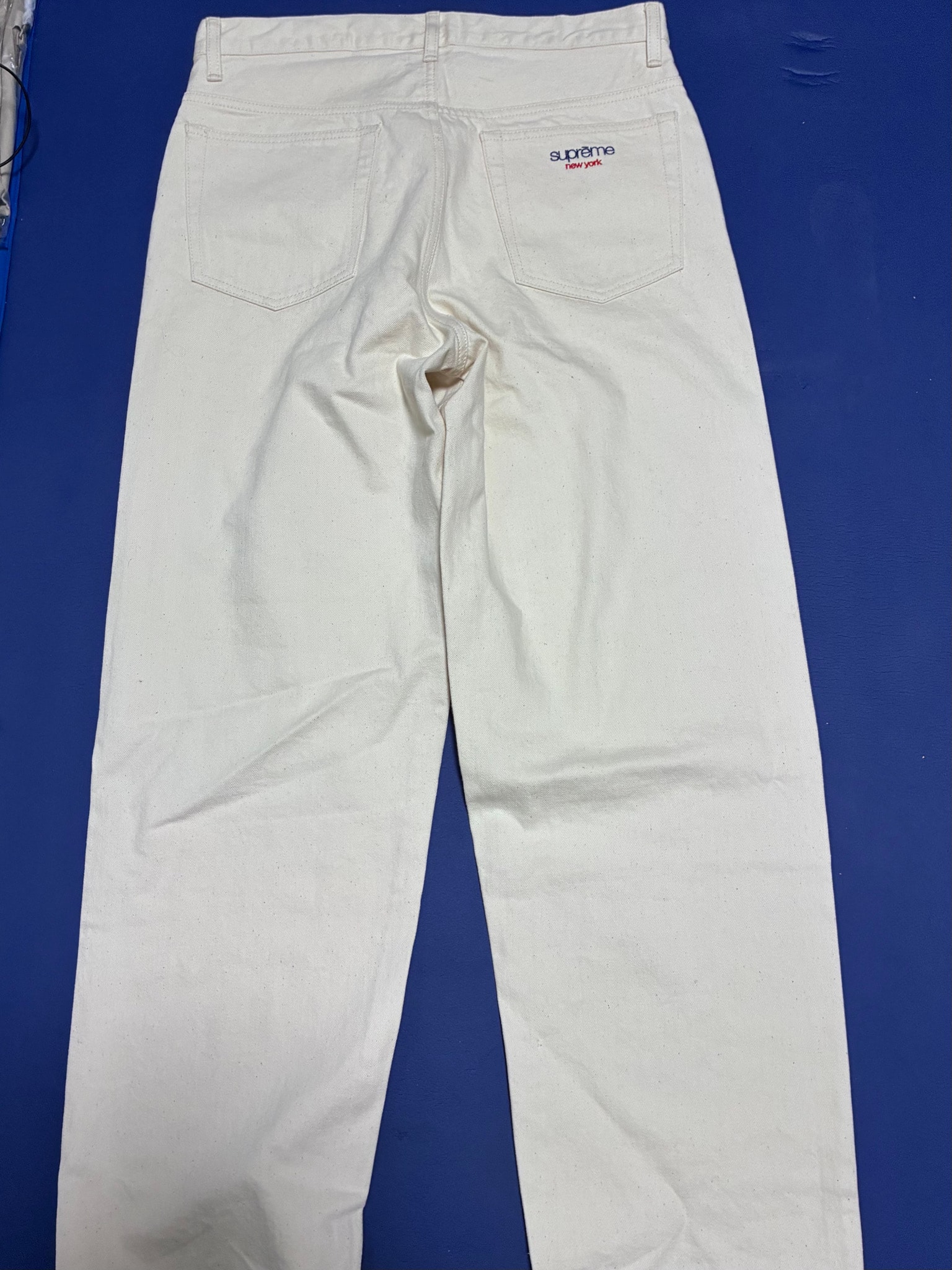 Supreme Baggy Selvedge Jean (25FW) "Natural"
