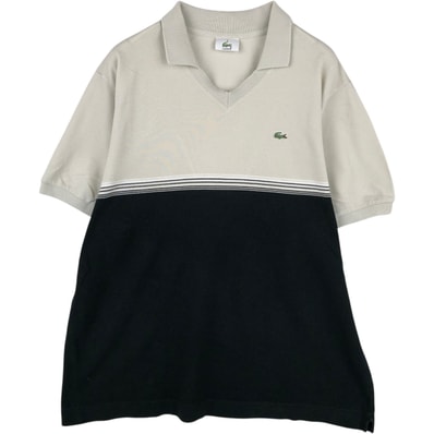 古着 ラコステ LACOSTE スキッパー 半袖 ポロシャツ 6 メンズXL相当/eaa635167