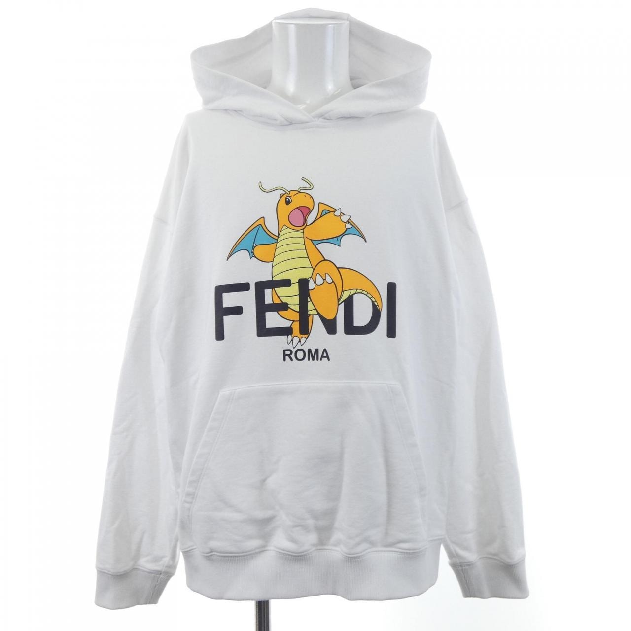 フェンディ FENDI フラグメント FRAGMENT ポケモン POKEMON カイリュ- FY1143 AQJK パーカー