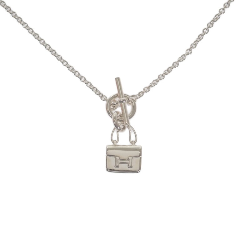 エルメス HERMES アミュレットコンスタンス ペンダント H121324B_00 ネックレス シルバー925 シルバー レディース【中古】【Aランク】