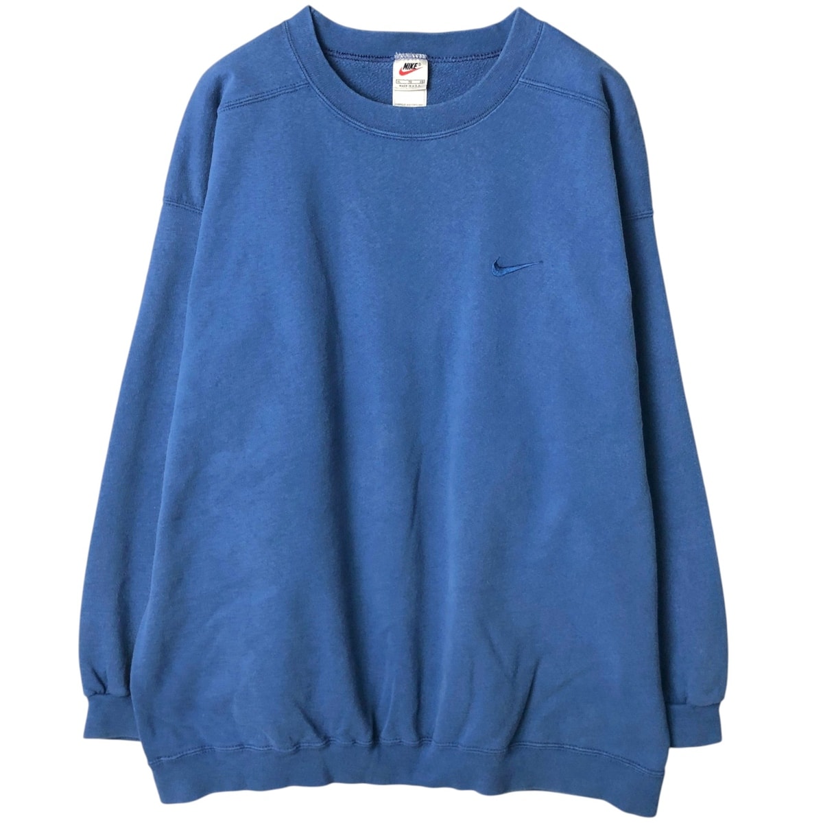 古着 90年代 ナイキ NIKE ワンポイントロゴスウェットシャツ トレーナー USA製 メンズXL相当 ヴィンテージ/eaa635076