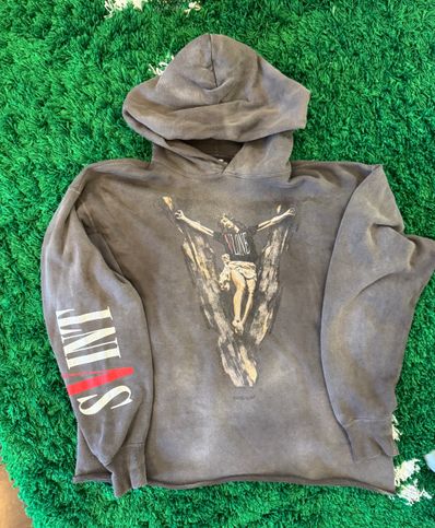 SAINT Mxxxxxx 22SS VLONE HOODIE "Black"