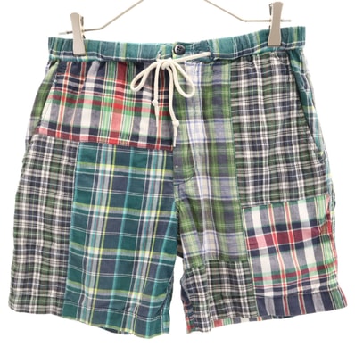 BEAMS ビームス チェック柄 ショートパンツ S マルチ