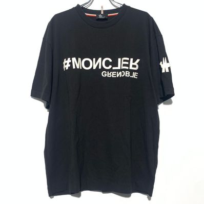 MONCLER GRENOBLE Logo S/S Tee Black