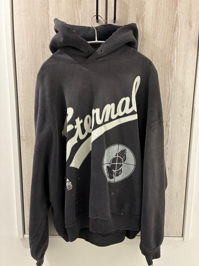 SAINT Mxxxxxx x FEAR OF GOD Hoodie "Black"