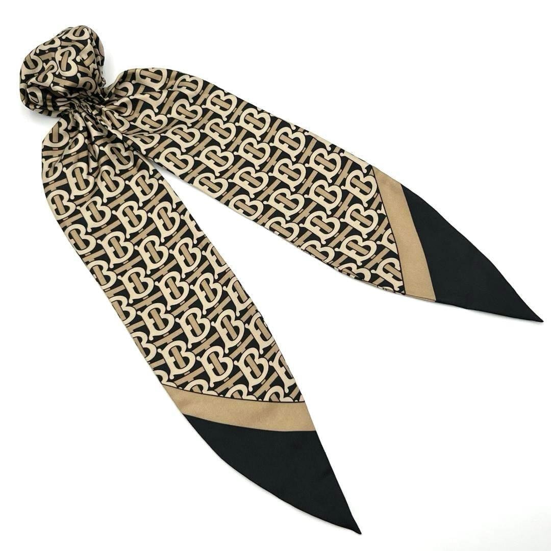 【希少・未使用】バーバリー レディース ヘアバンド シュシュ スカーフ ヘアゴム