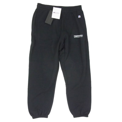 NEIGHBORHOOD ネイバーフッド RUSSELL ATHLETIC ラッセルアスレチック RC-24240NB × RUSSELL ATHLETIC ラッセルアスレティック スウェット パンツ ブラック系 L【中古】