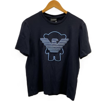 EMIPORIO ARMANI 【エンポリオアルマーニ】 Tシャツ フロントロゴ S