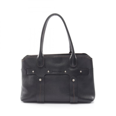 サルヴァトーレフェラガモ Salvatore Ferragamo ガンチーニ ショルダーバッグ バッグ レザー レディース ブラック系 21 8417 【中古】