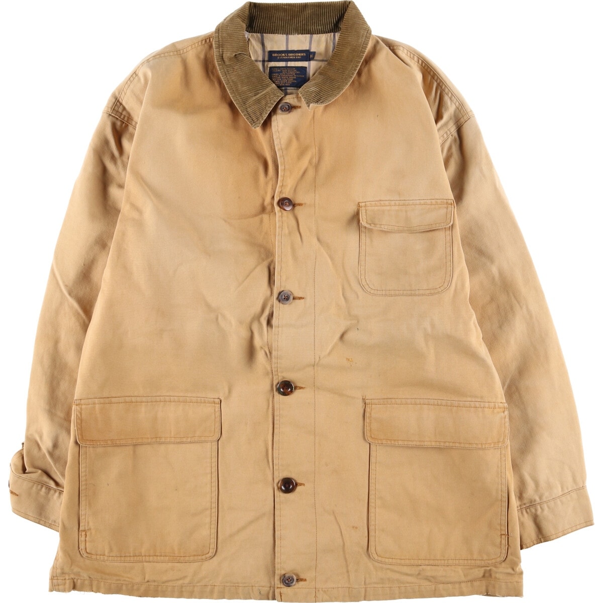 古着 80年代 ブルックスブラザーズ Brooks Brothers ダック ハンティングジャケット メンズXL相当 ヴィンテージ/eaa581319