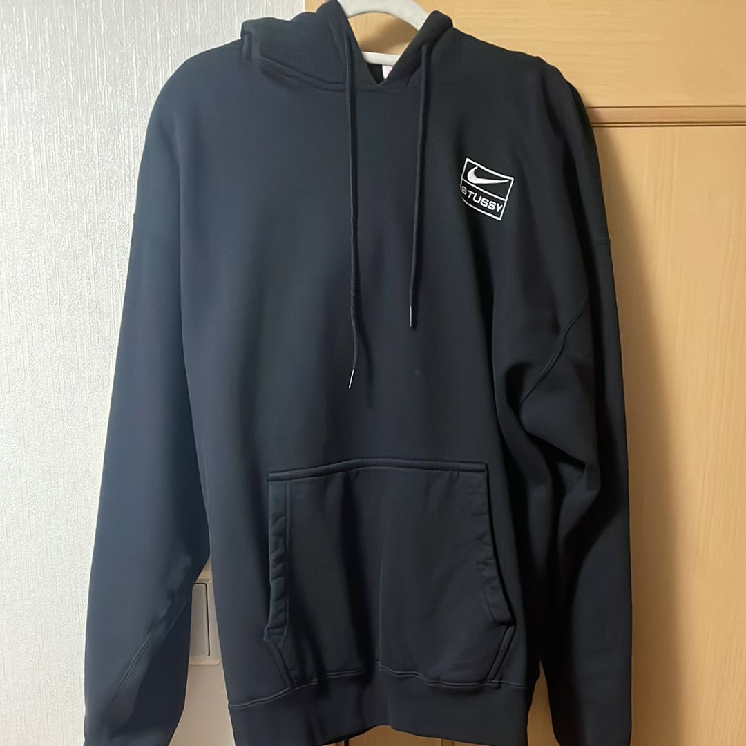 Stussy × Nike NRG Washed Hoodie (US Size) "Black" DN4028-010