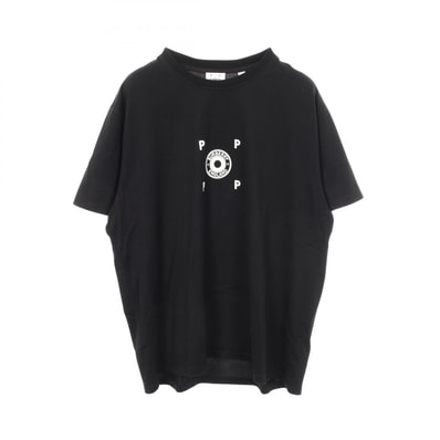 バーバリー BURBERRY BURBERRY × Pop Trading Company ロゴグラフィック 半袖Tシャツ 衣料品 トップス コットン メンズ ブラック系 8057718 【中古】