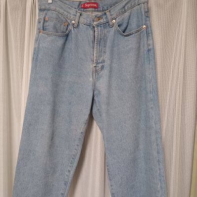 Supreme Baggy Jean "Washed Indigo" (22SS)