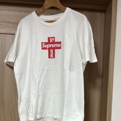Supreme Cross Box Logo Tee "White"