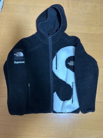 Supreme x The North Face S Logo Hooded Fleece Jacket "Black"