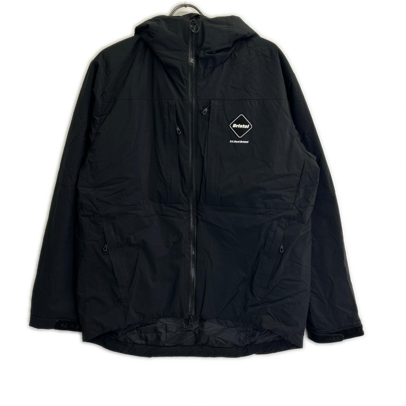 エフシーリアルブリストル FCRB-232024 ブラック INSULATION PADDED HOODED フーデットナイロンジャケット M