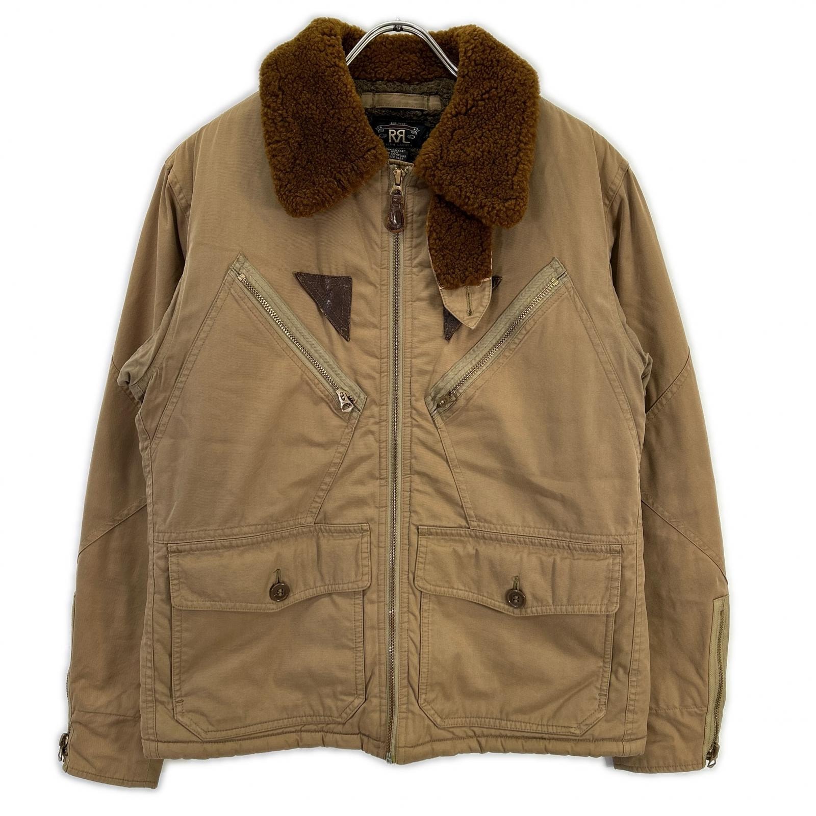 ダブルアールエル A-2 Marshall Flight Jacket 裏ボアフライトジャケット S
