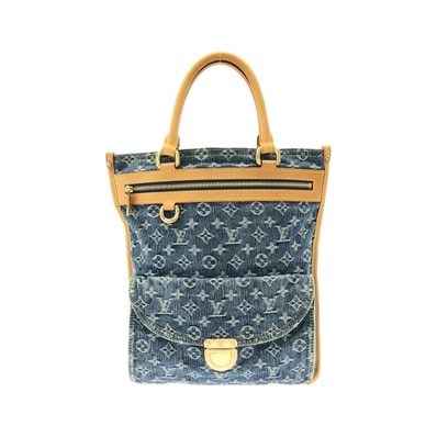 【ヴィンテージ】ルイヴィトン LVリミックス(モノグラム デニム) フラット ショッパー M95018 バッグ