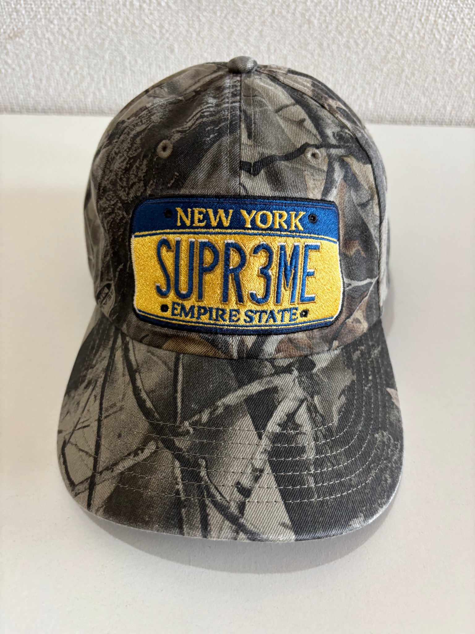 Supreme License Plate 6-Panel "Camo"