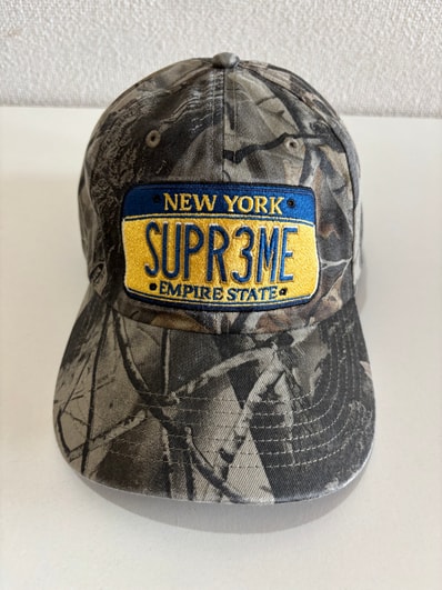 Supreme License Plate 6-Panel "Camo"