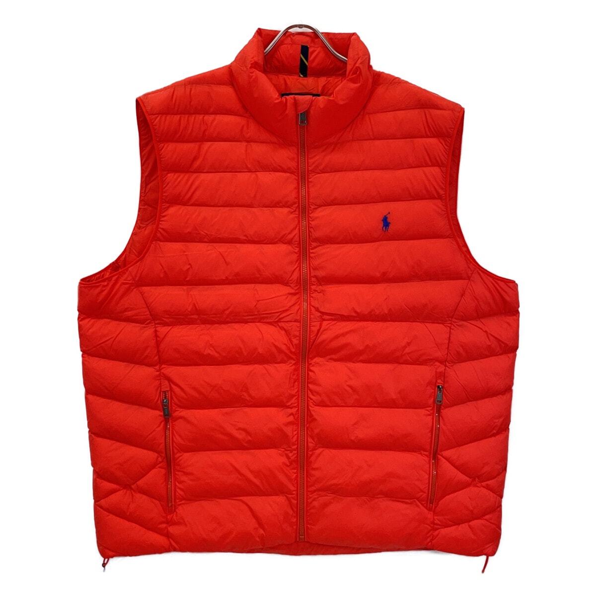 ポロ ラルフローレン オレンジ 中綿 リサイクルナイロン ベスト XXL