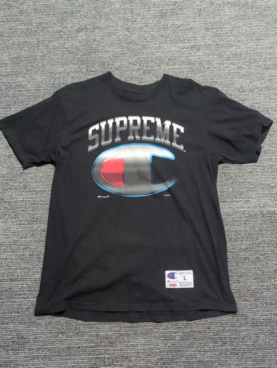 Supreme Champion Chrome S/S Top "Black"
