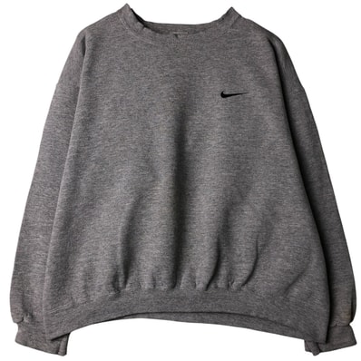 古着 90年代 ナイキ NIKE ワンポイントロゴスウェットシャツ トレーナー USA製 メンズL相当 ヴィンテージ/eaa611955