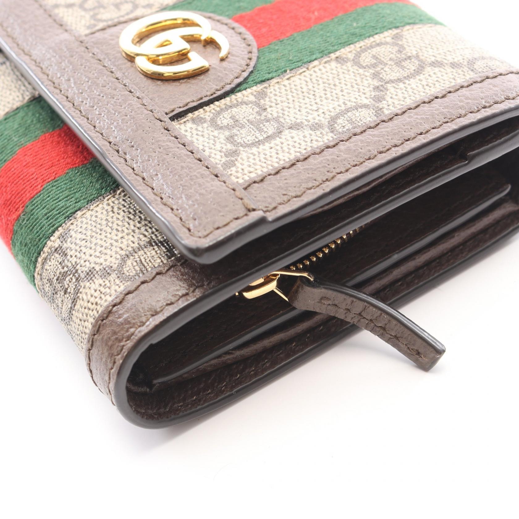 B (目立った傷や汚れなし)】グッチ GUCCI オフィディア GG ウォレット
