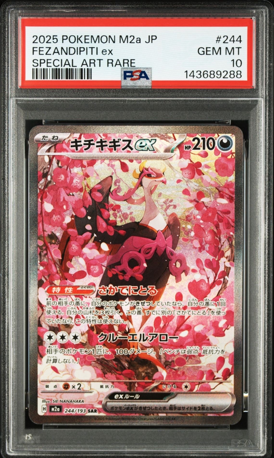 【PSA10】キチキギスex SAR MEGAドリーム Amazon.co.jp: ポケモンカードゲームMEGA M2a ハイクラスパック MEGA