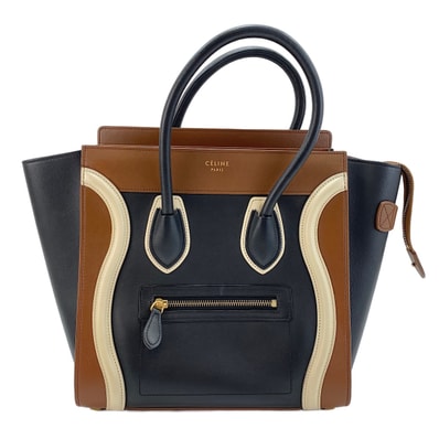 セリーヌ CELINE ラゲージ ファントム ハンドバッグ【中古】