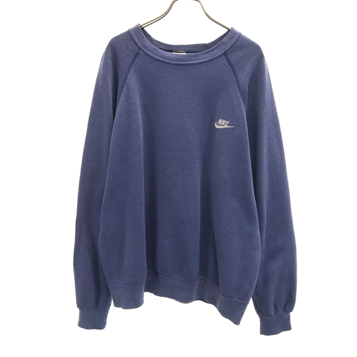 NIKE ナイキ 90s USA製 オールド 長袖 スウェット トレーナー XL ネイビー
