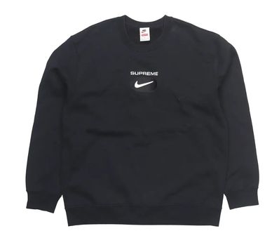 Supreme / Nike Jewel Crewneck "Black"