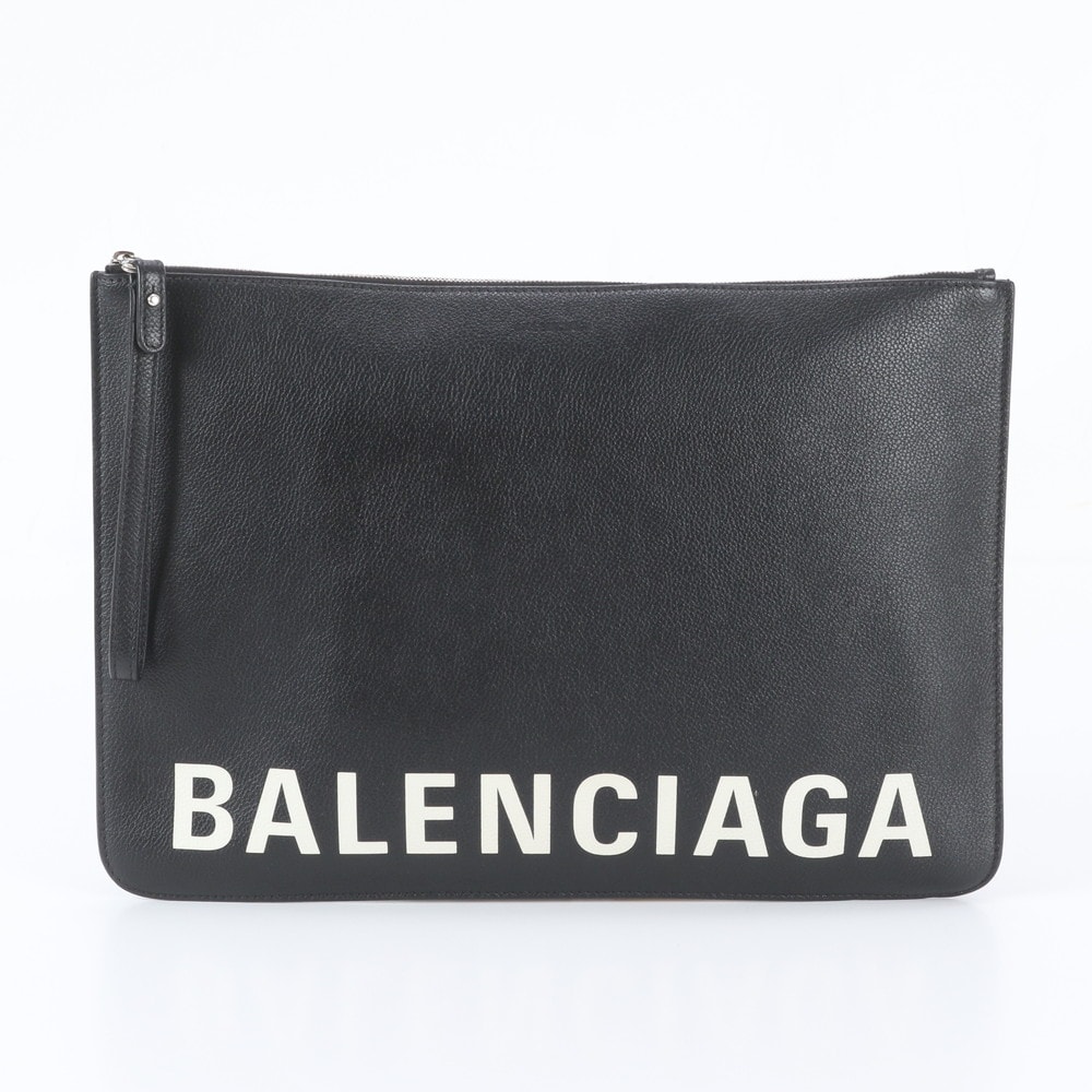 ■極美品 バレンシアガ830026 セカンドバッグ レザー