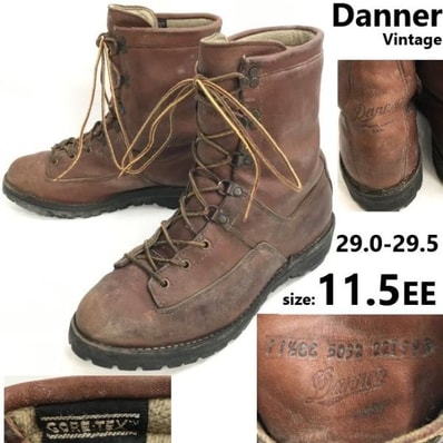 80s/Vintage★Danner 5032★GORE-TEX/leather hunting boots【11.5EE/29.5茶】ダナー/本革/ワークブーツ/ハンティングブーツ/trekking/survival/shoes◆sWB120-8