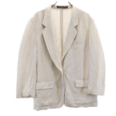 Brooks Brothers ブルックスブラザーズ リネンブレンド テーラードジャケット 11AR ベージュ
