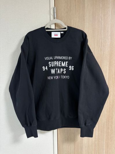 Supreme / WTAPS Crewneck "Black" 21274SPD-CSM03S