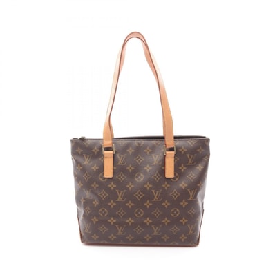 ルイ・ヴィトン LOUIS VUITTON カバピアノ ショルダーバッグ バッグ PVCコーティングキャンバス レザー モノグラム レディース ブラウン系 M51148 【中古】
