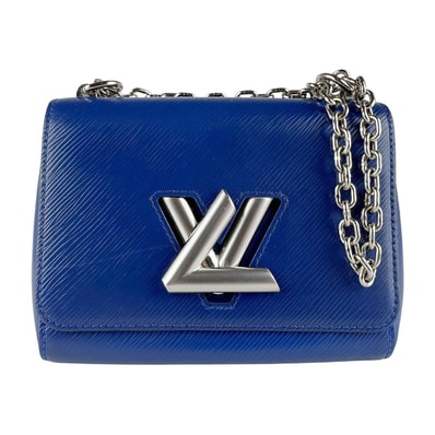 ルイ ヴィトン LOUIS VUITTON ショルダーバッグ エピ ツイストPM エピレザー/メタル ブルー/シルバー レディース M41872【中古】 z9645