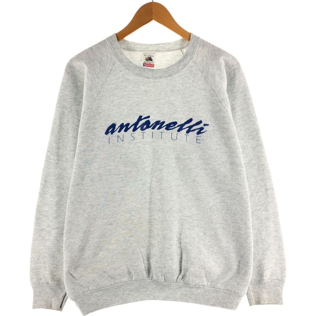 古着 90年代 フルーツオブザルーム FRUIT OF THE LOOM プリントスウェットシャツ トレーナー USA製 メンズXL相当 ヴィンテージ/eaa520706