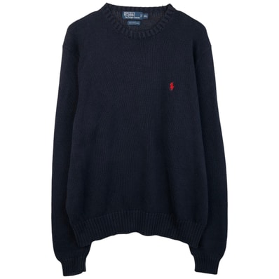 古着 ラルフローレン Ralph Lauren POLO by Ralph Lauren コットンニットセーター メンズXXL相当/eaa619204