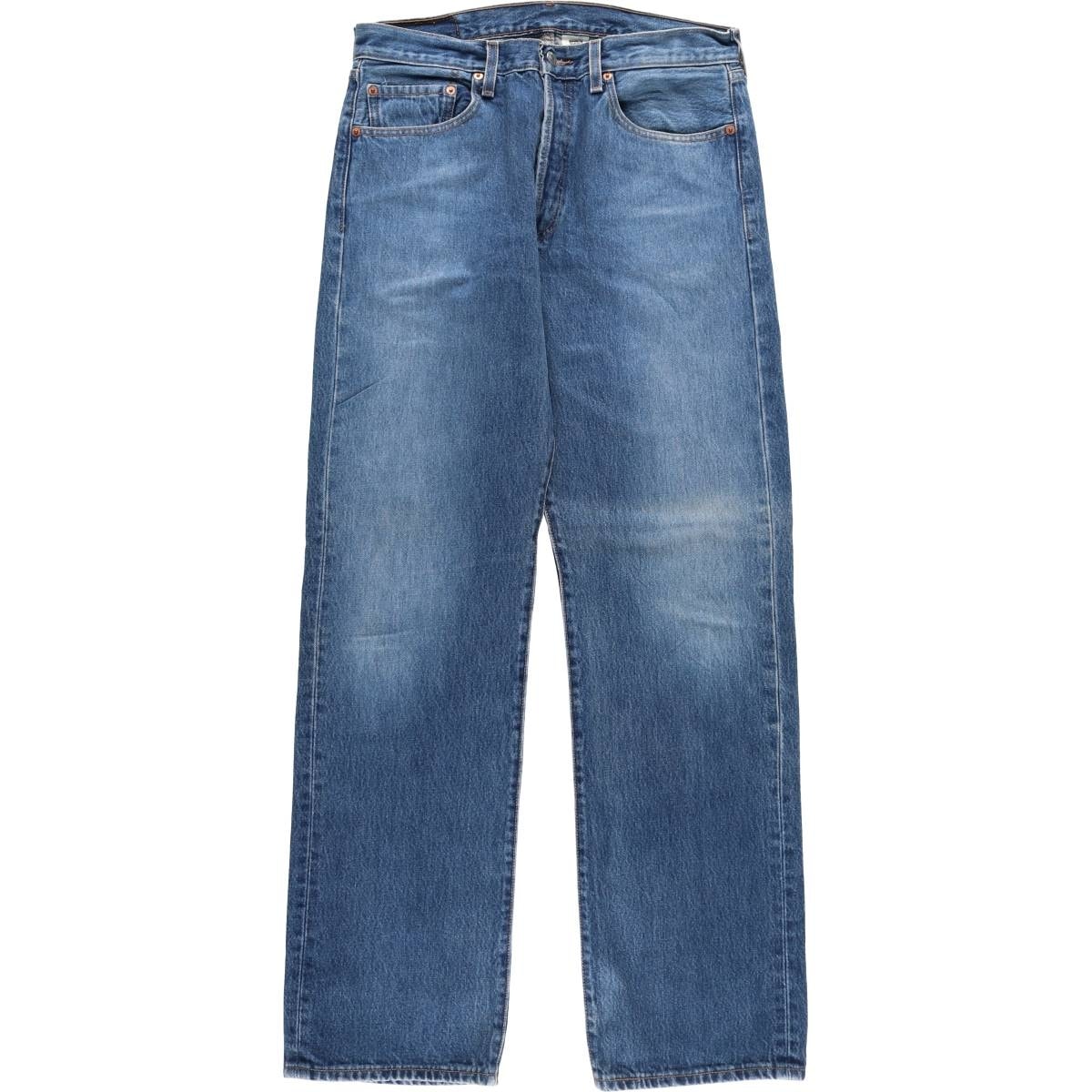 古着 00年代 リーバイス Levi's 501 ストレートデニムパンツ メンズw34相当/eaa525524
