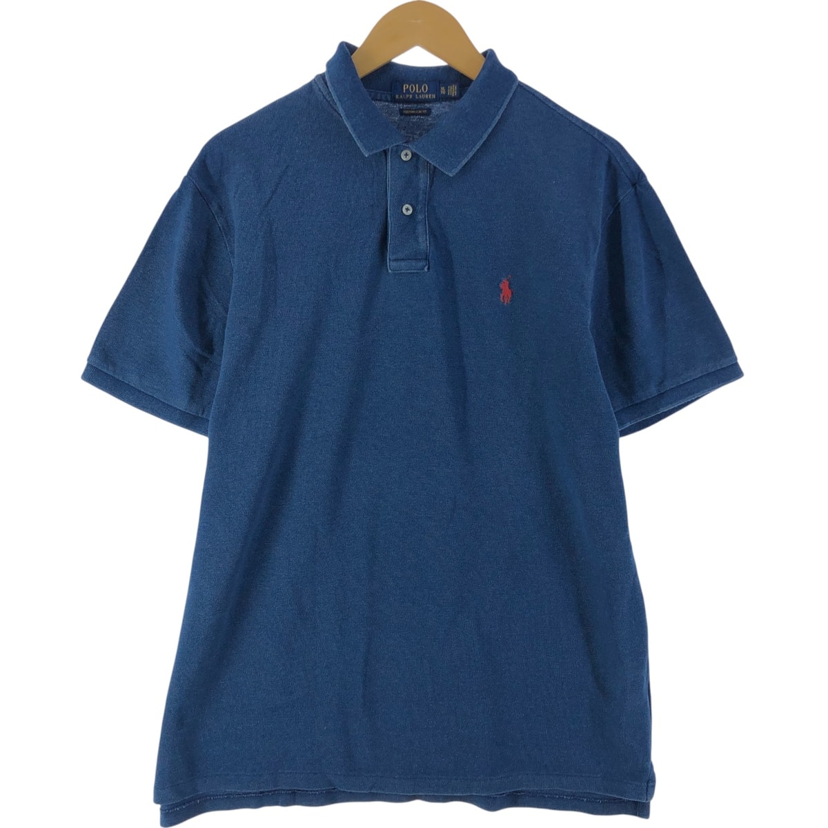 古着 ラルフローレン Ralph Lauren POLO RALPH LAUREN CUSTOM SLIM FIT 半袖 ポロシャツ メンズXL相当/eaa537166