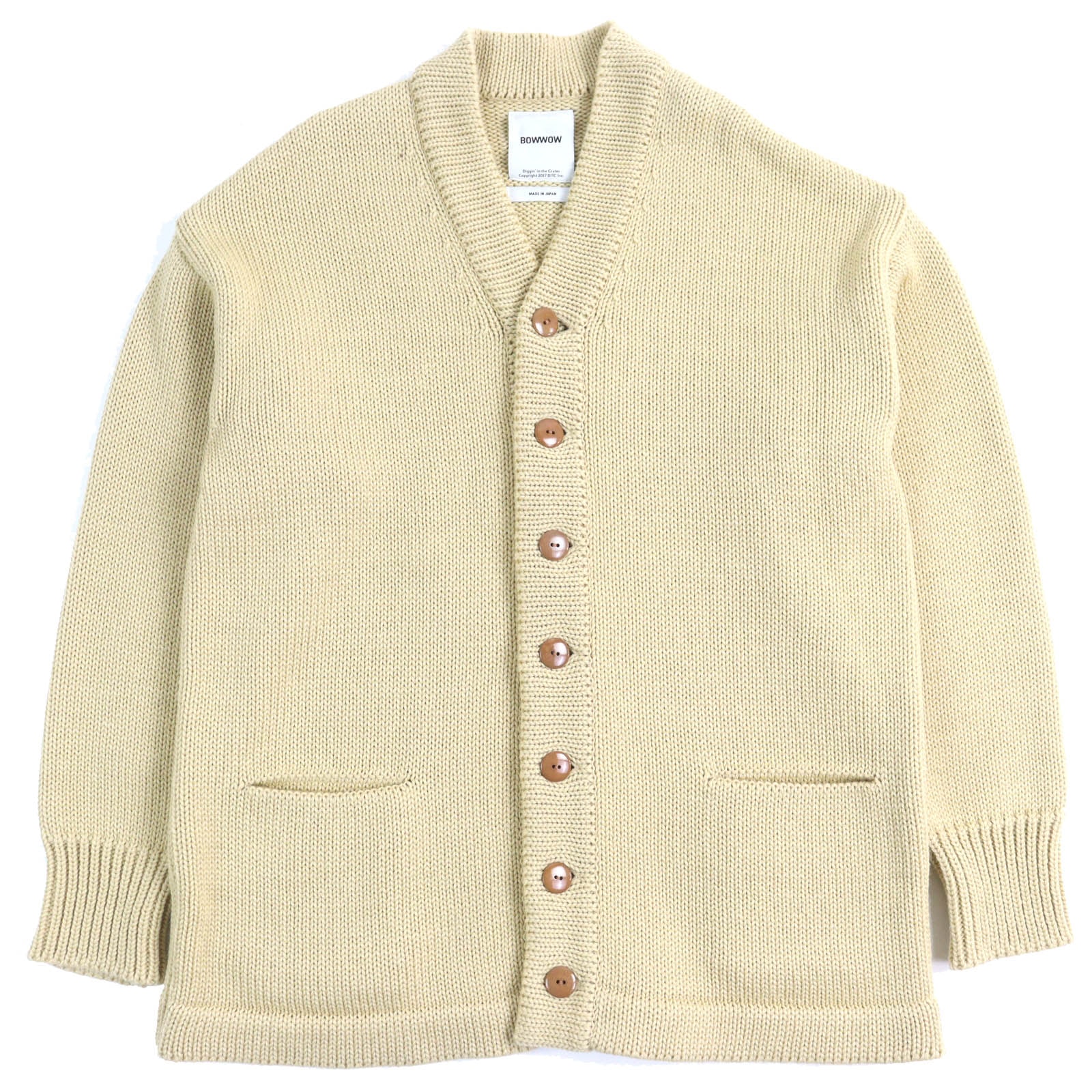 バウワウ カーディガン BEATLE MANIA CARDIGAN メンズ XL