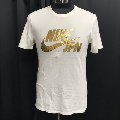 NIKE/ナイキ★JPN金ロゴ/半袖Tシャツ【メンズM/白/white】JAPAN/Tops/Shirt◆BJ150-a