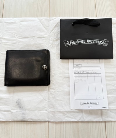 超美品/値下げ交渉可能 / 正規品!CHROME HEARTS クロムハーツ ワンスナップ 1SNAP ウォレット 財布