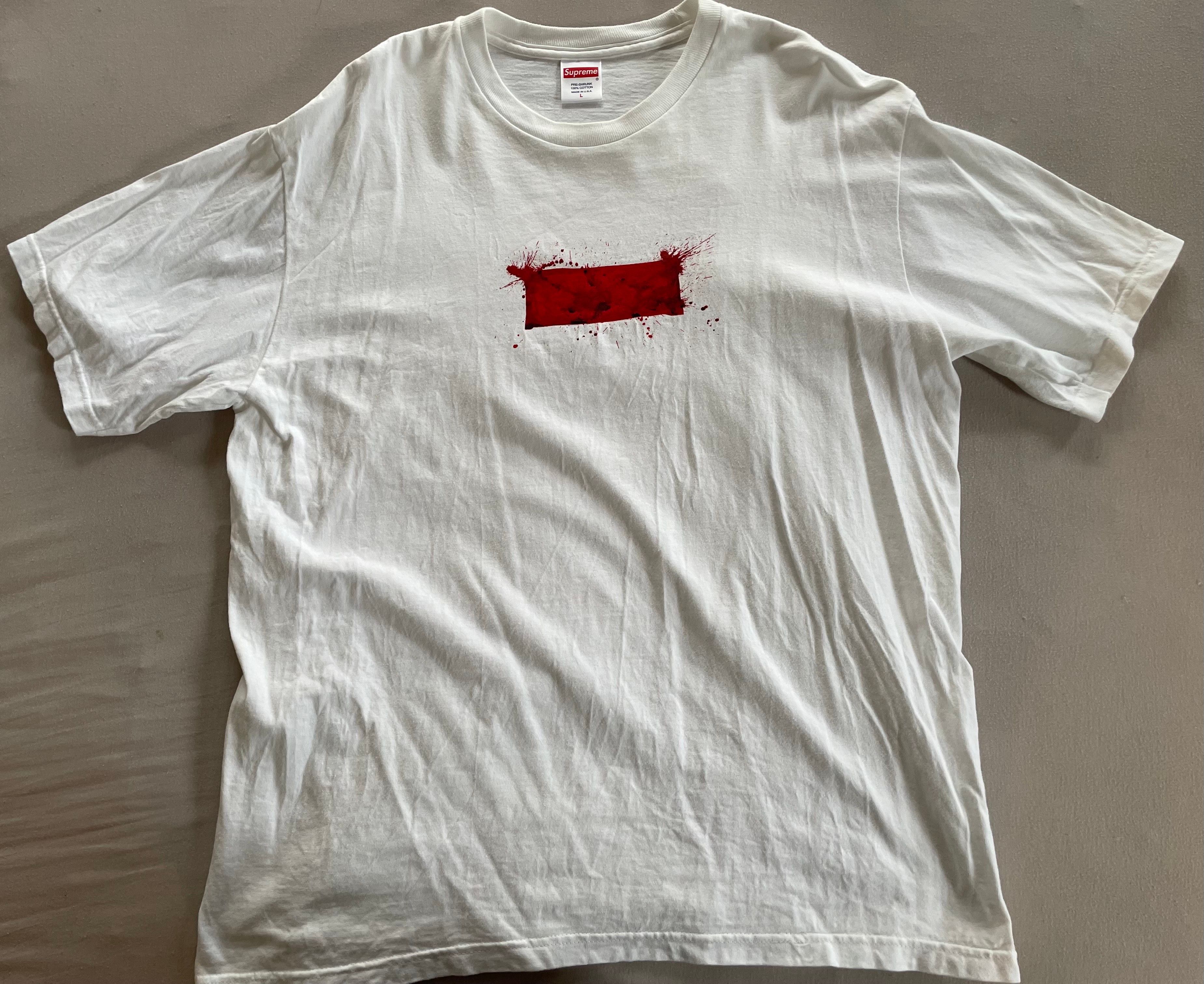 Supreme Ralph Steadman Box Logo Tee "White"
