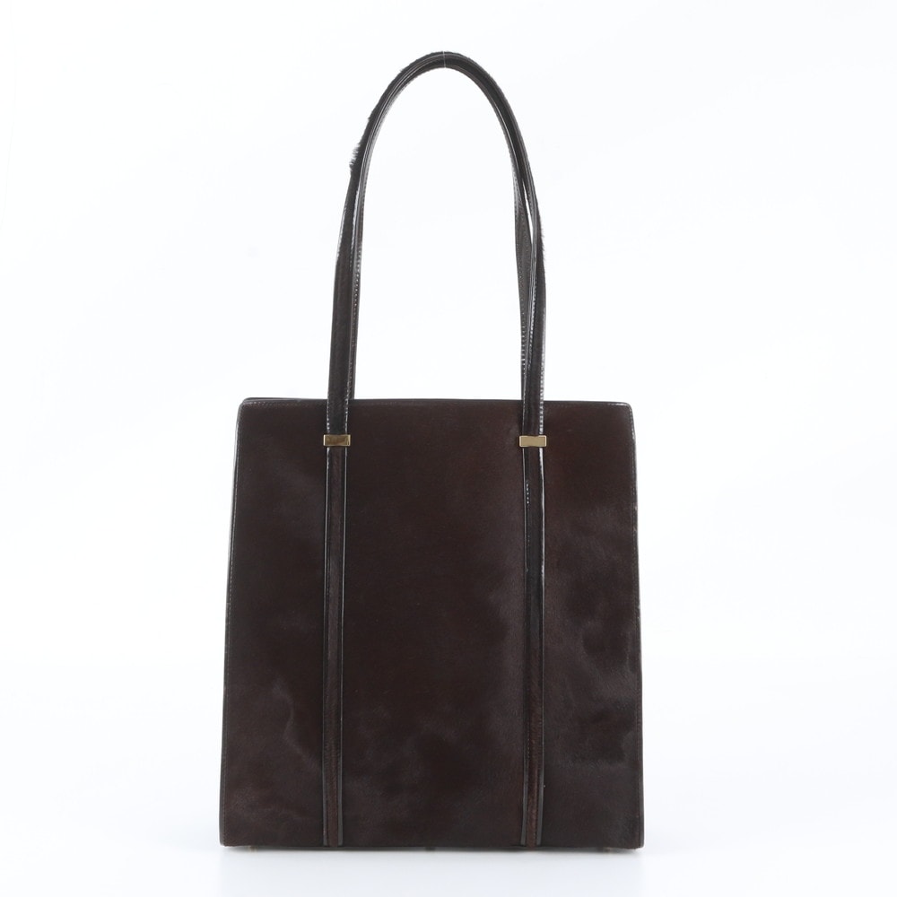 ■美品 グッチ ハラコ 002 406 0425 トート バッグ レザー