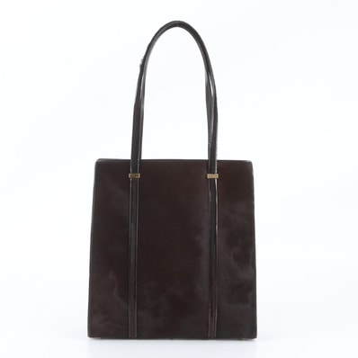■美品 グッチ ハラコ 002 406 0425 トート バッグ レザー